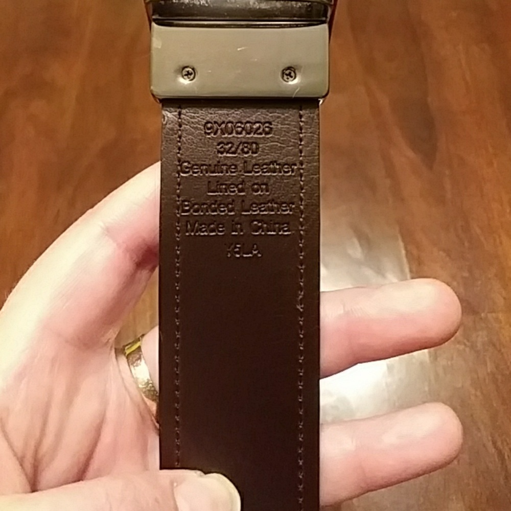 Brown/Black Reversible Belt